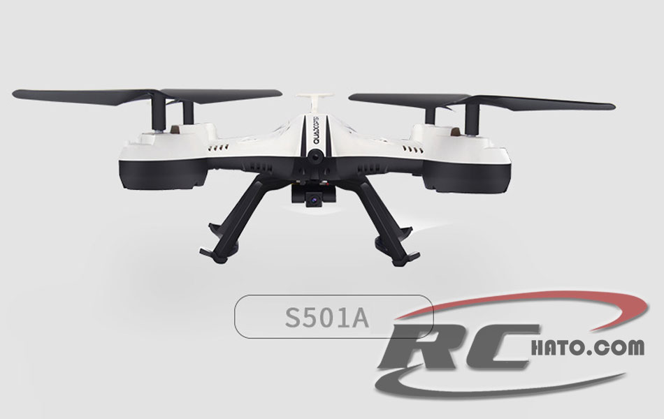 Flycam máy bay điều khiển từ xa 4 cánh có khe cắm camera HD S501A